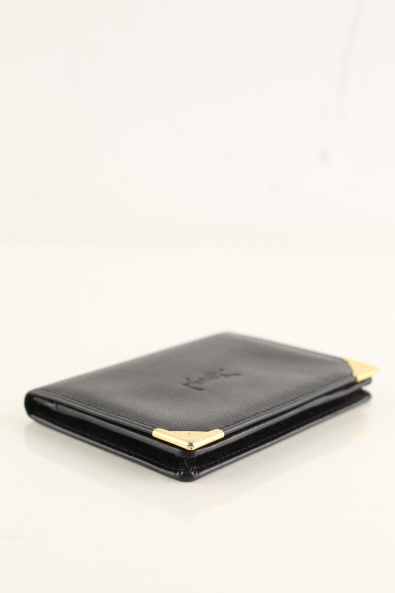 Porte-cartes Saint Laurent  Noir