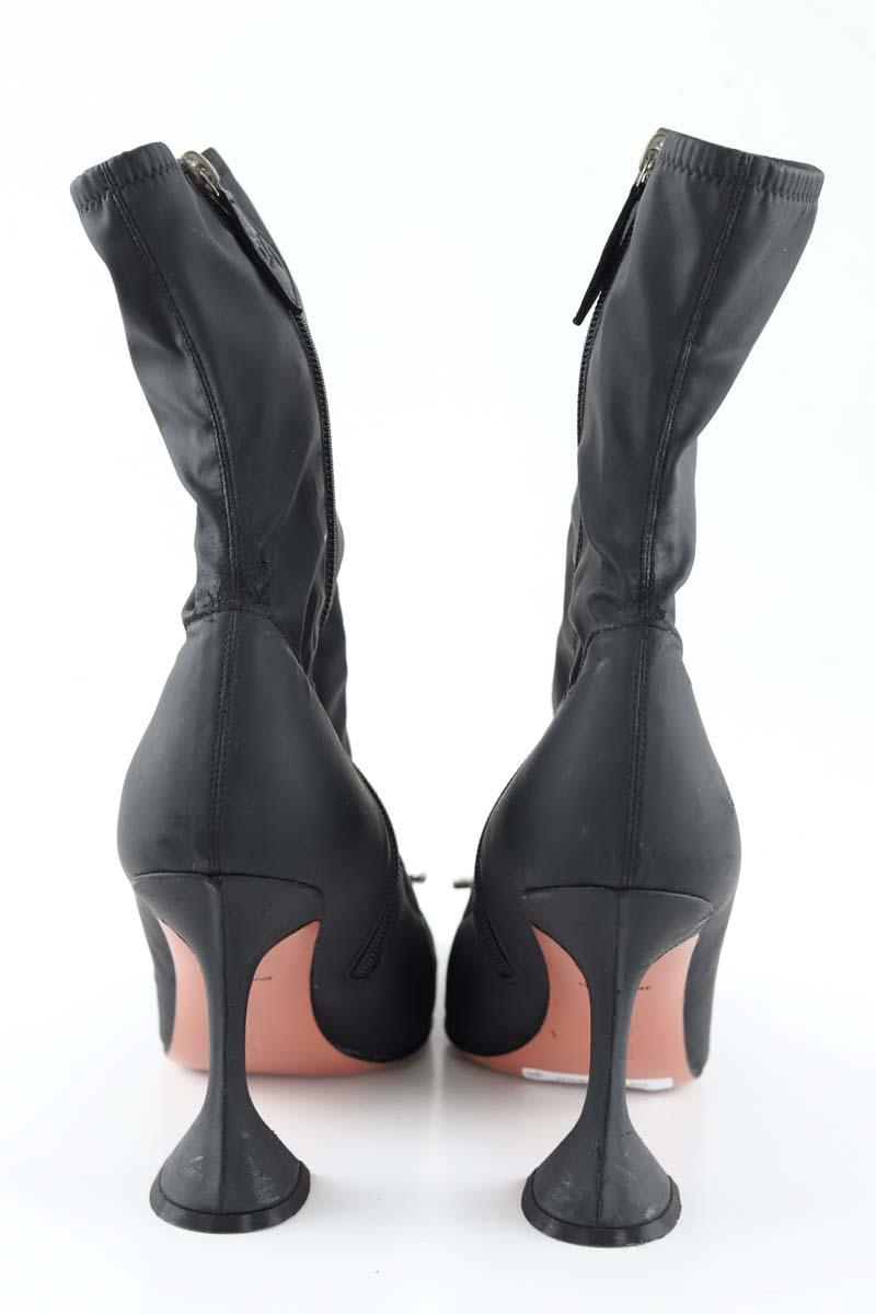 Talons Amina Muaddi  Noir