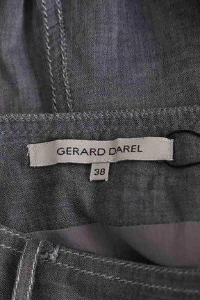 Jupe Gerard Darel Gris en Coton