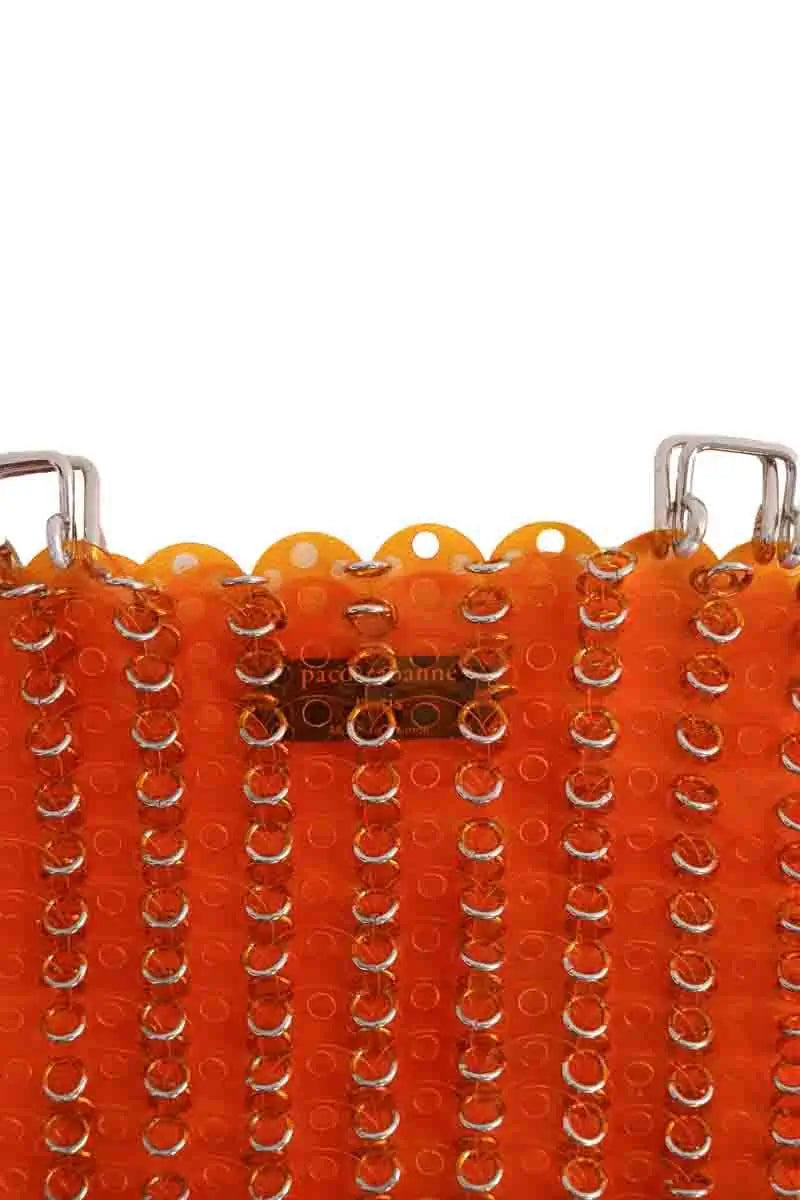 Sac à main Paco Rabanne Orange en Synthétique