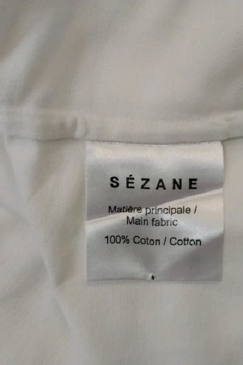 Mini Sézane  Blanc