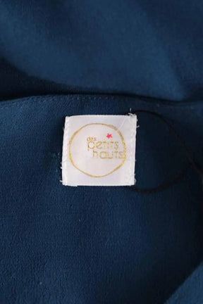 Robe Des Petits Hauts Bleu en Viscose