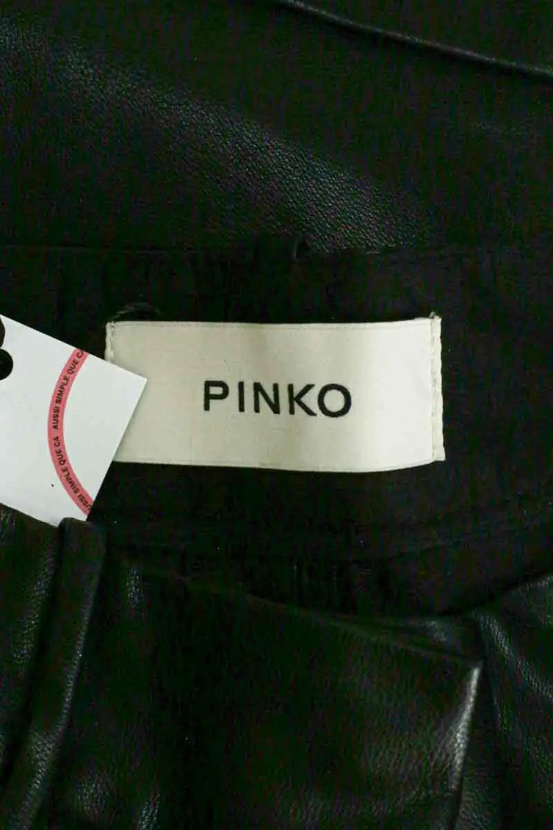 Short Pinko Noir en Synthétique