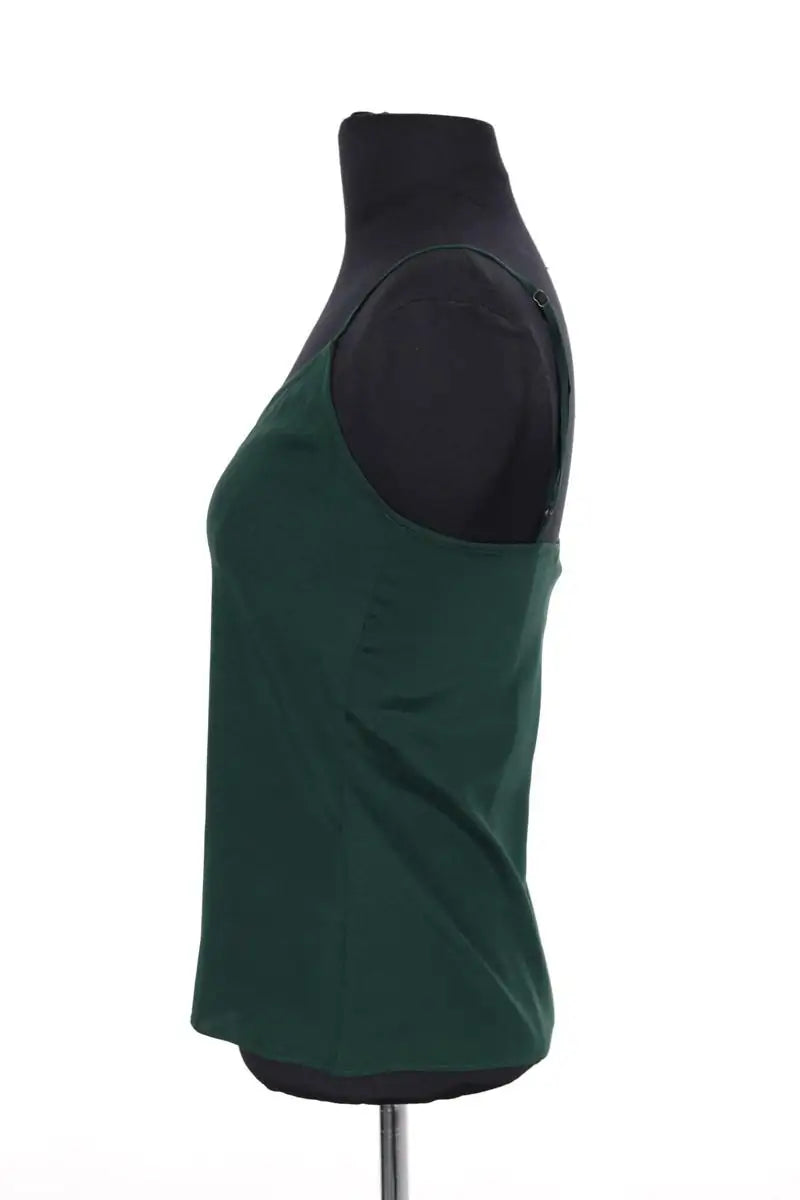 Top sans manche Diane Von Furstenberg Vert en Soie