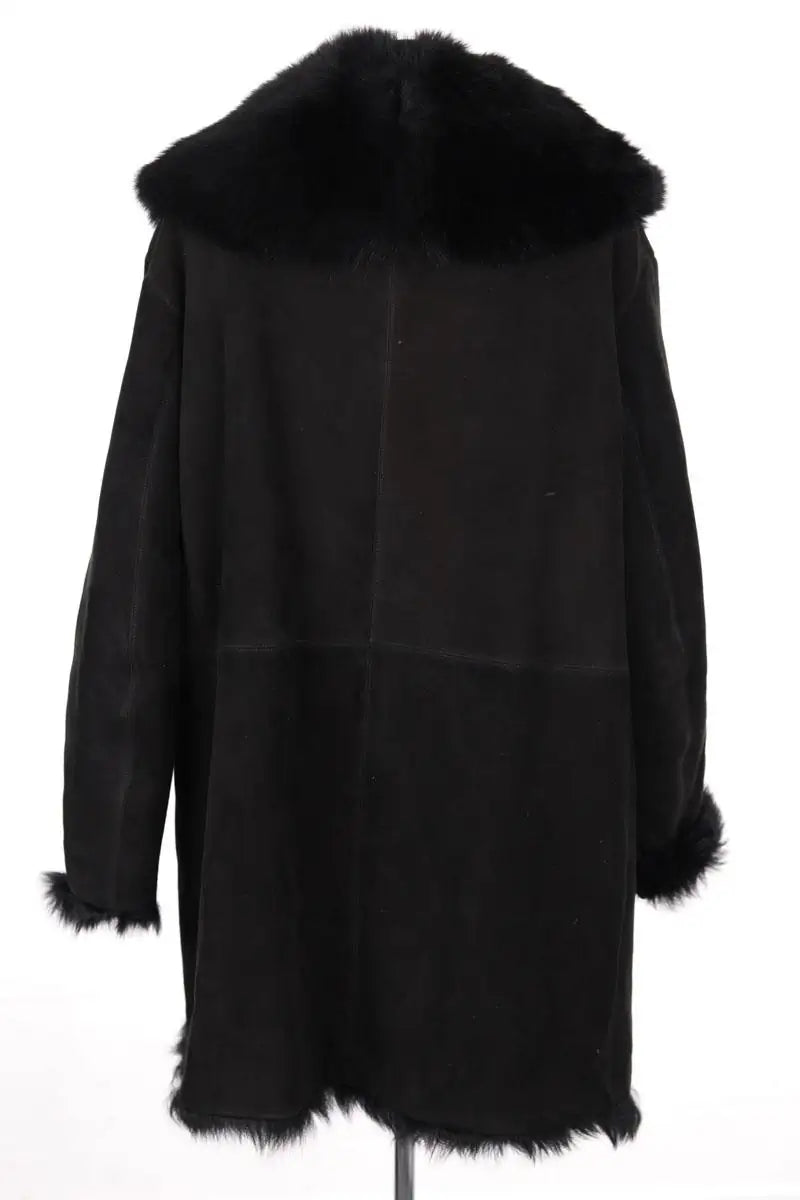 Peau Lainée  Alaïa Noir en Fourrure