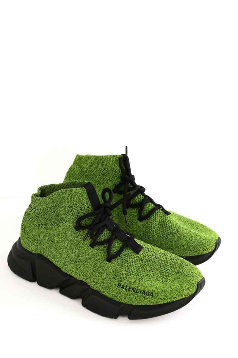 Baskets hautes Balenciaga Speed Vert