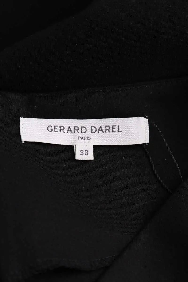 Robe Gerard Darel Noir en Viscose