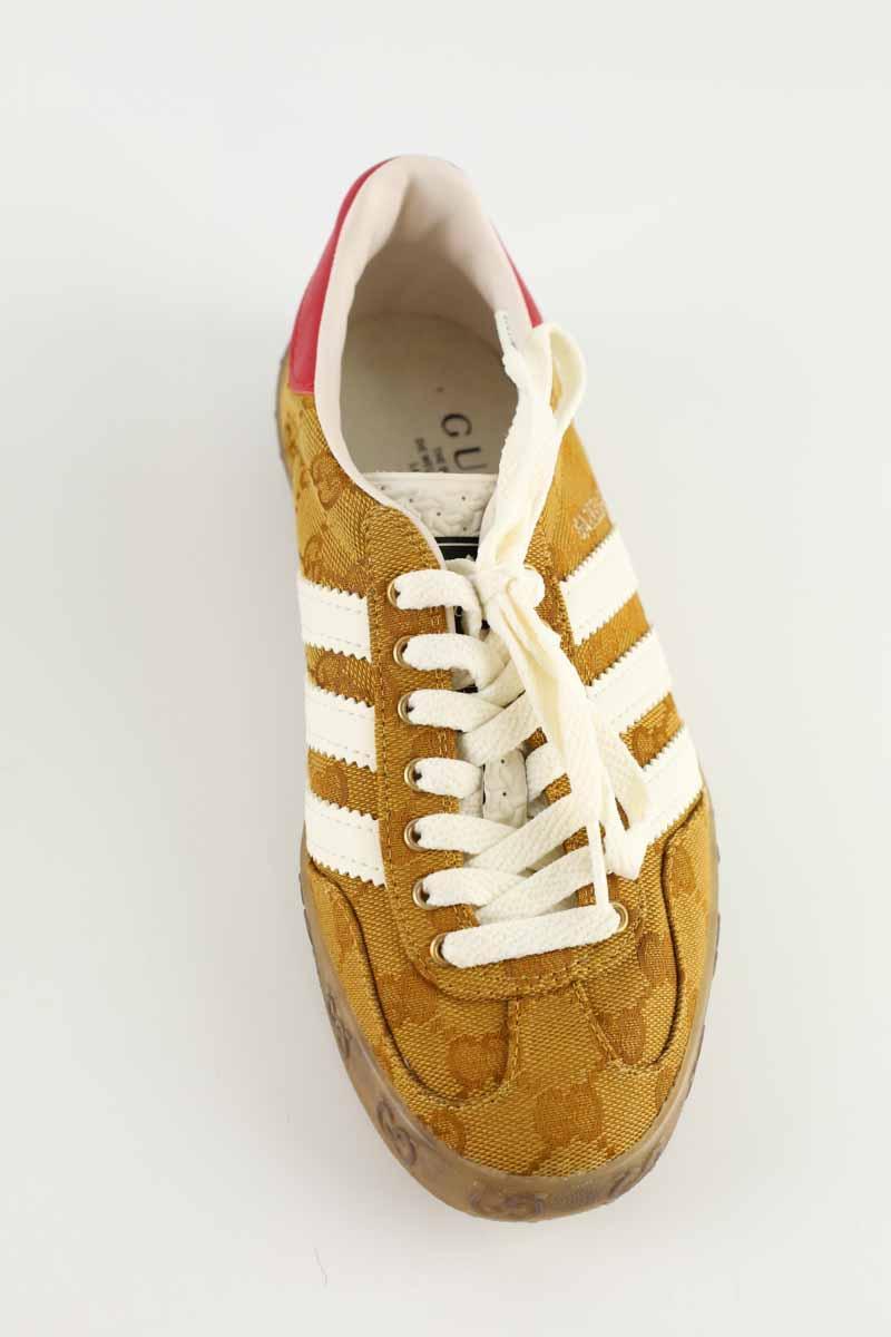 Baskets Gucci Gazelle Marron