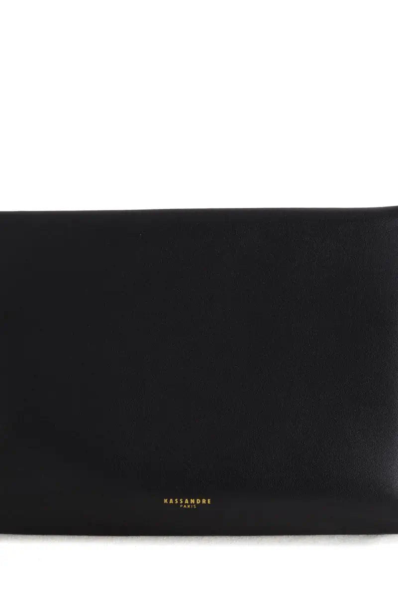 Pochette Kassandre Eileen Noir en Cuir