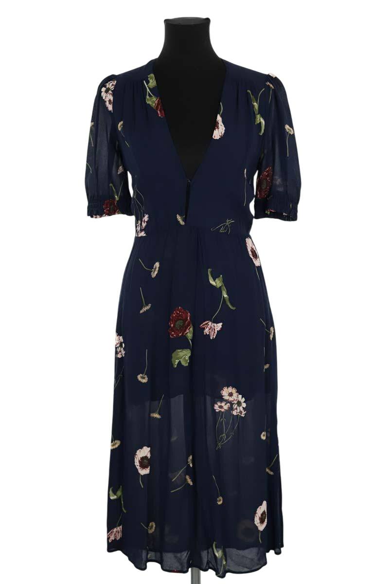 Mi-longueur Reformation  Bleu