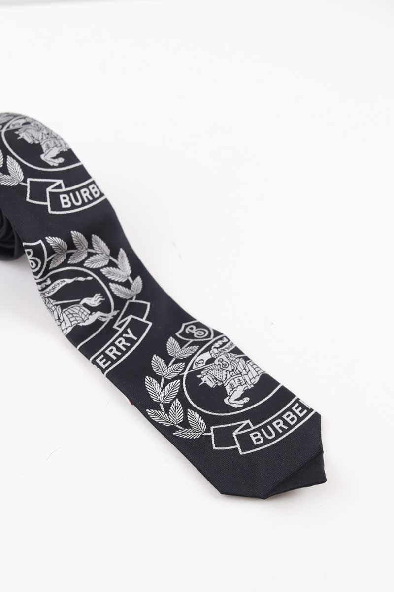 Cravate Burberry  Noir