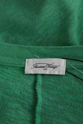Sweatshirt American Vintage Vert en Coton