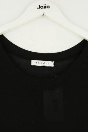 Robe Sandro Noir en Synthétique