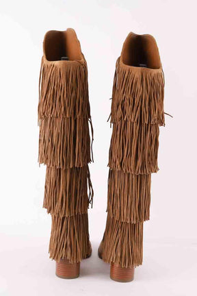 Bottes Christian Louboutin  Marron