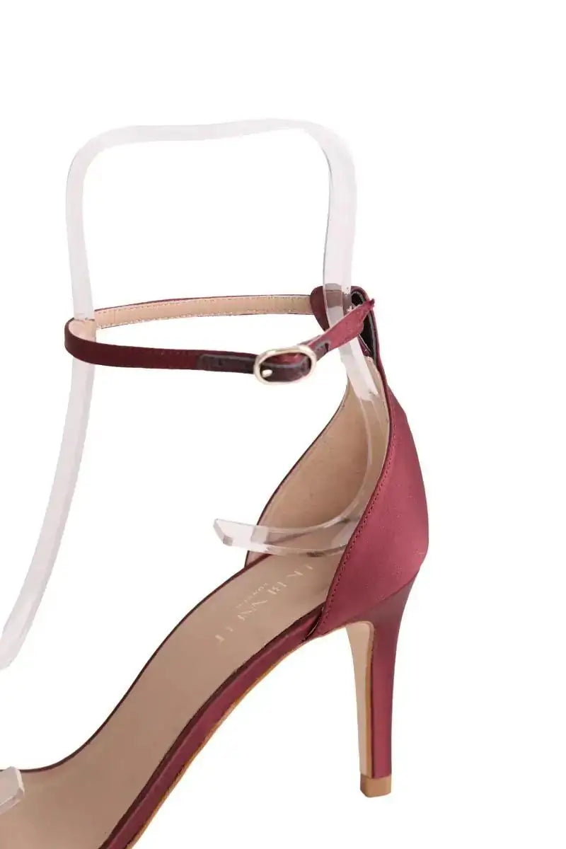 Sandales LK Bennett Helena Bordeaux en Tissu