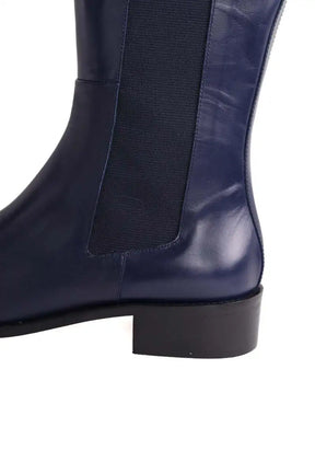 Bottes LK Bennett Zara Marine en Cuir