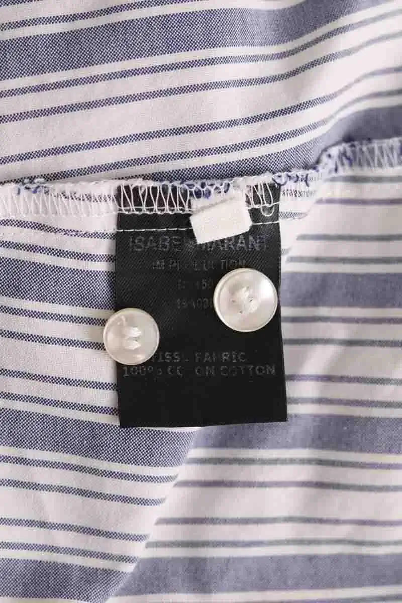 Robe Isabel Marant Étoile Bleu en Coton