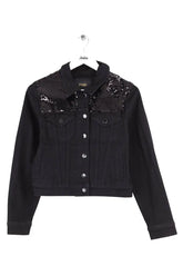Veste Maje Noir en Coton, taille S - Seconde Main