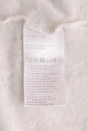 T-shirt Gerard Darel Blanc en Lin