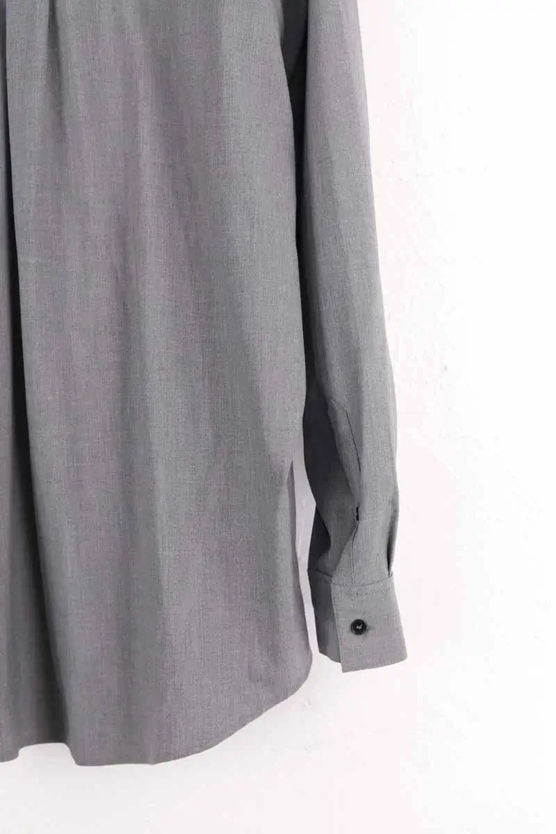 Chemise American Vintage Gris en Synthétique