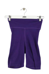 Short de sport Sézane Violet en Coton, taille XS - Seconde Main