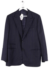 Veste Hermès Marine en Laine, taille XXXL - Seconde Main