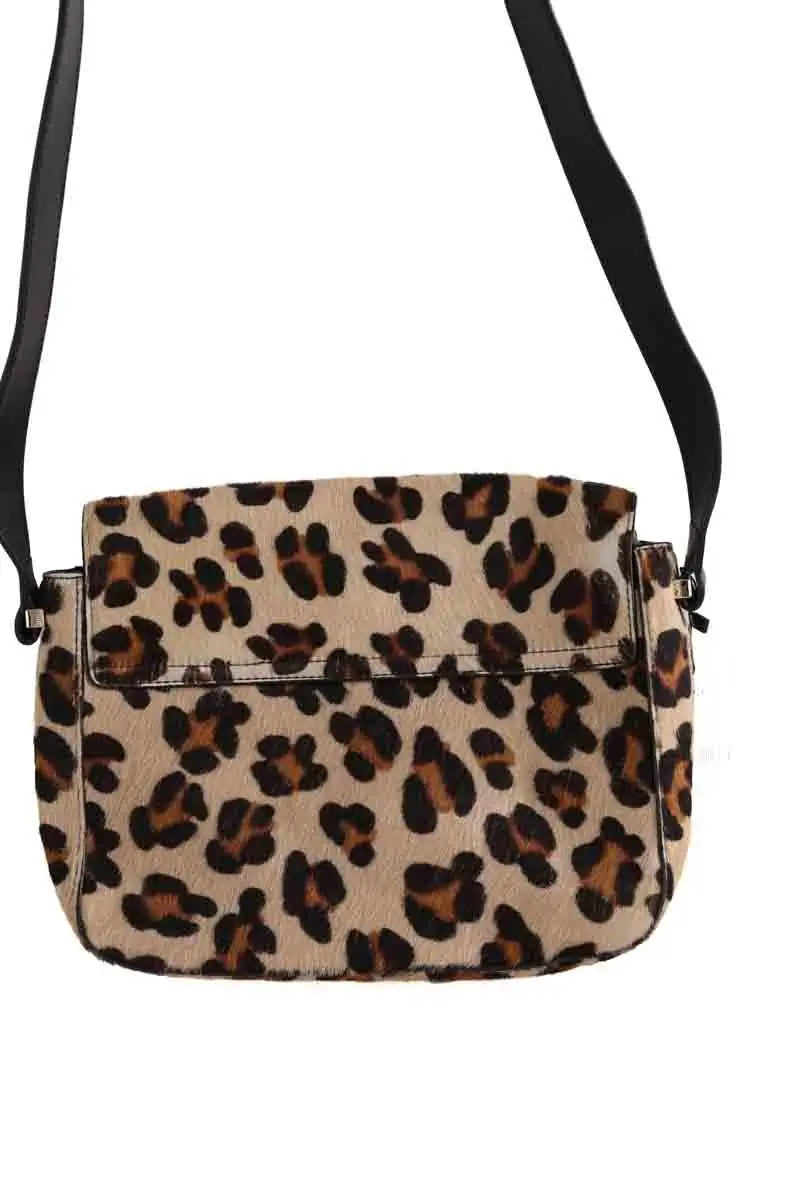 Sac à bandoulière Tila March Beige en Cuir