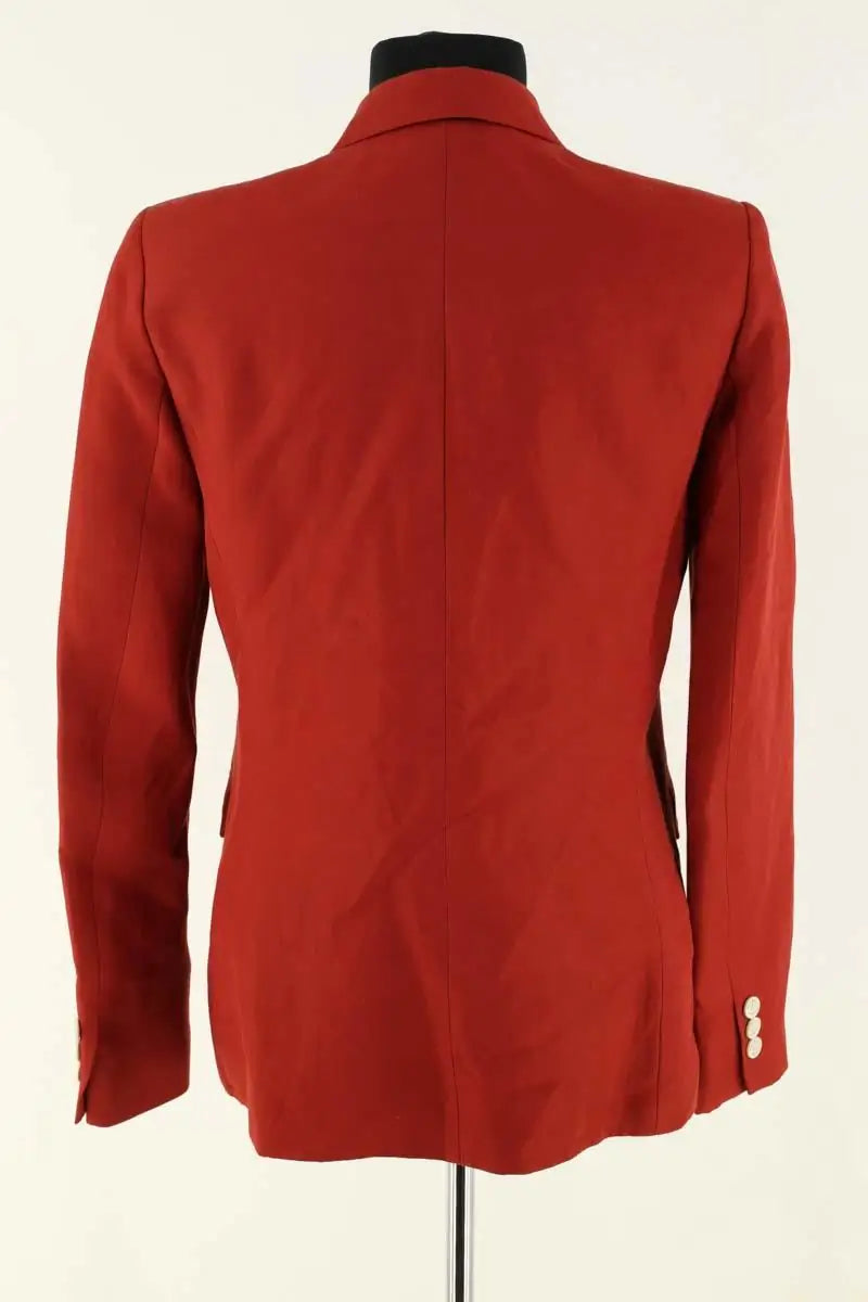 Blazer Sandro Rouge en Coton
