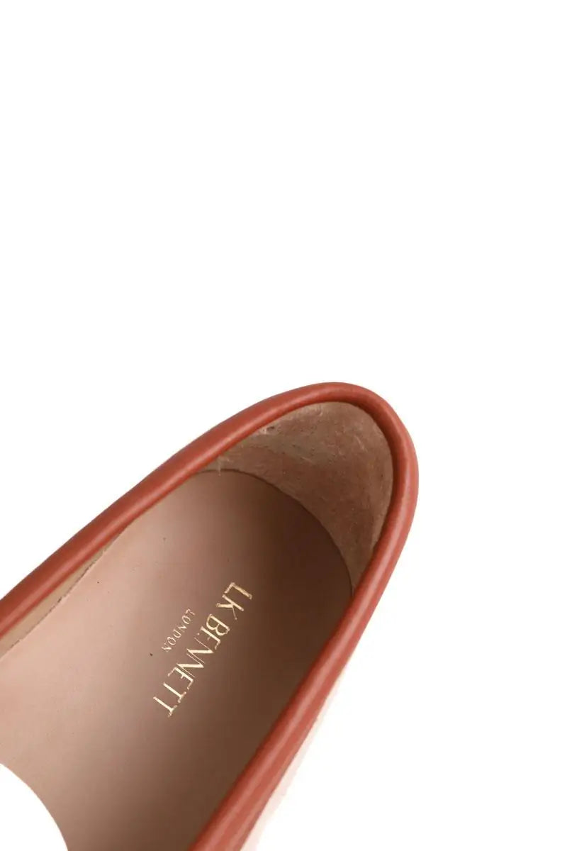 Mocassins LK Bennett Solaris Ecru en Cuir