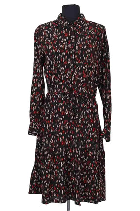 Robe Gerard Darel Noir en Synthétique, taille S - Seconde Main
