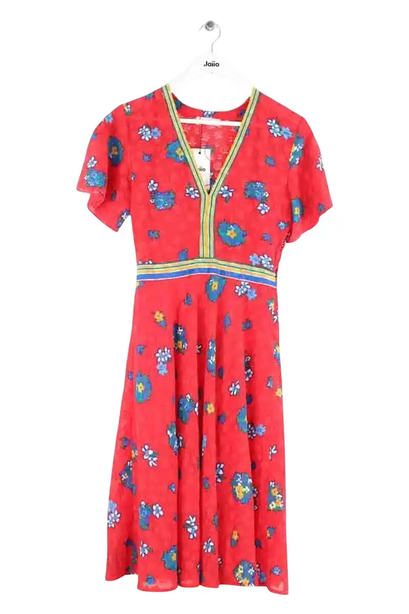 Robe Bash Rouge en Viscose, taille XS - Seconde Main