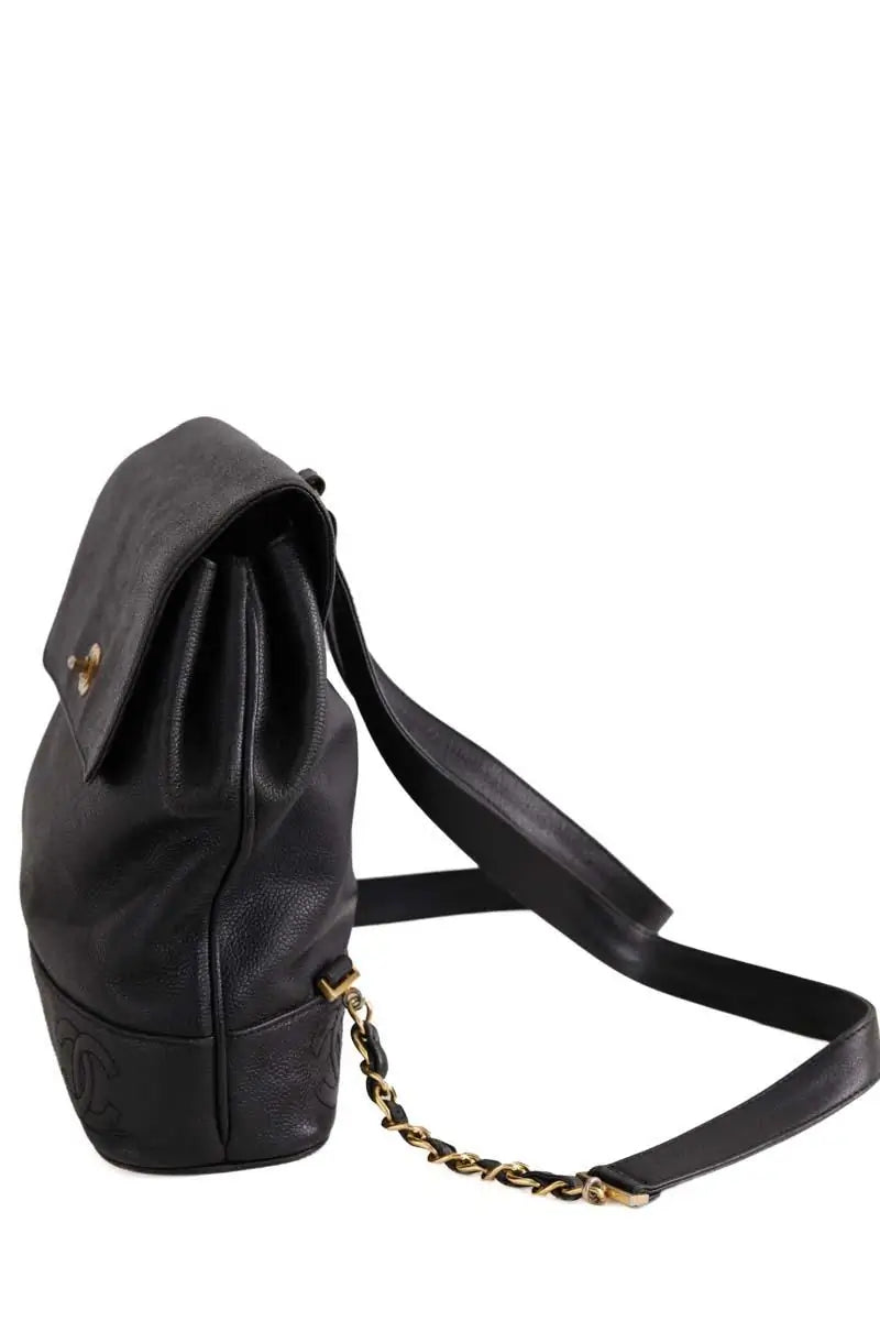 Sac à dos Chanel Noir en Cuir