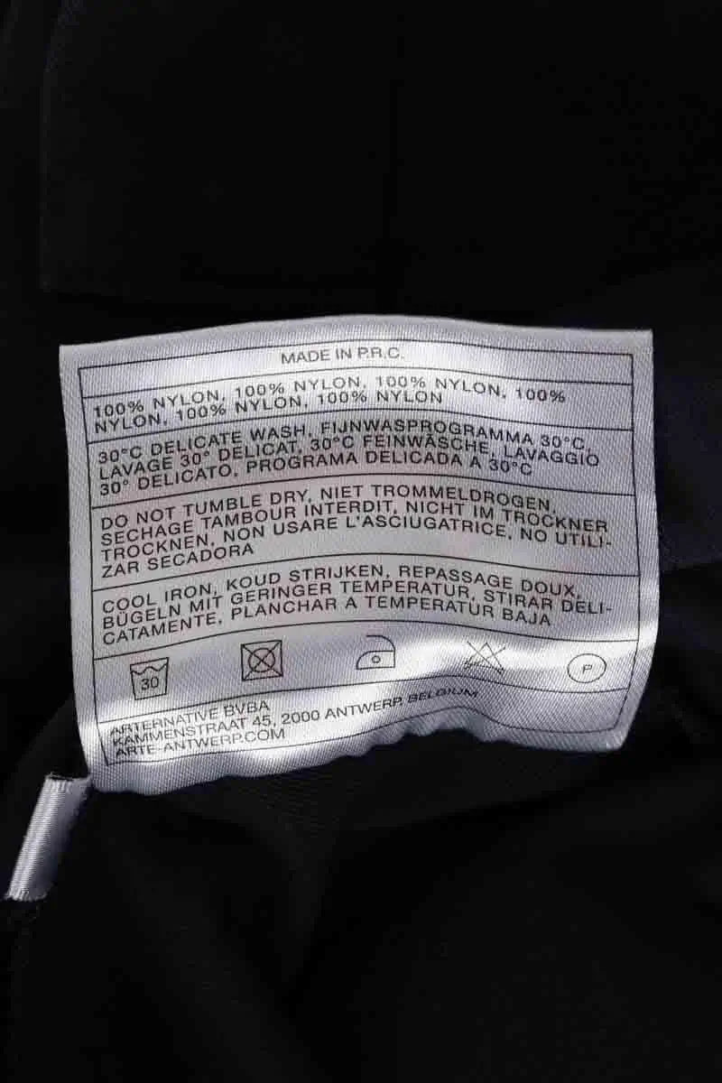 Pantalon droit Arte Antwerp Marine en Synthétique