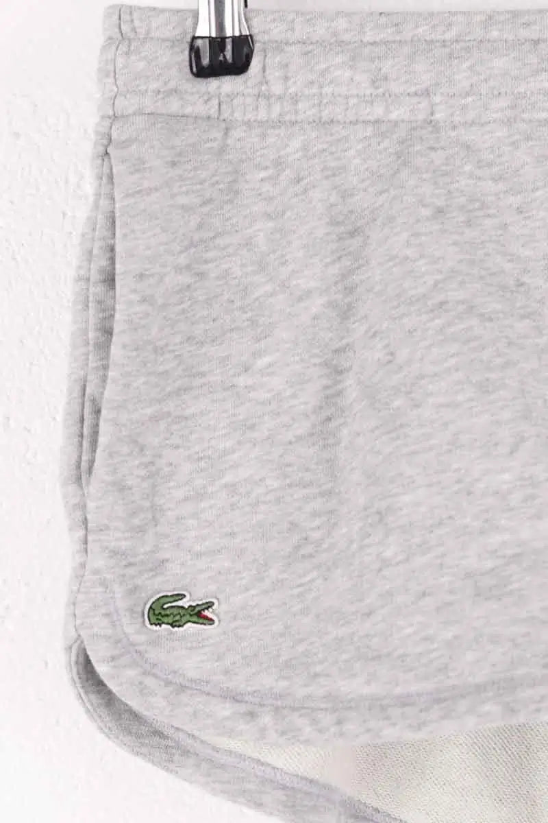 Mini short Lacoste Gris en Coton