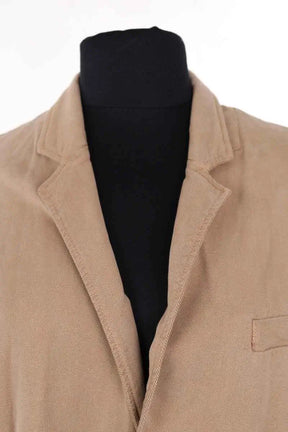 Gilet American Vintage Camel en Coton