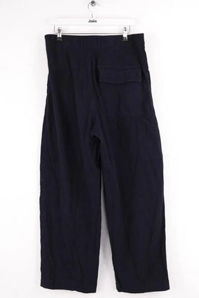 Pantalon large Eat Dust Noir en Coton