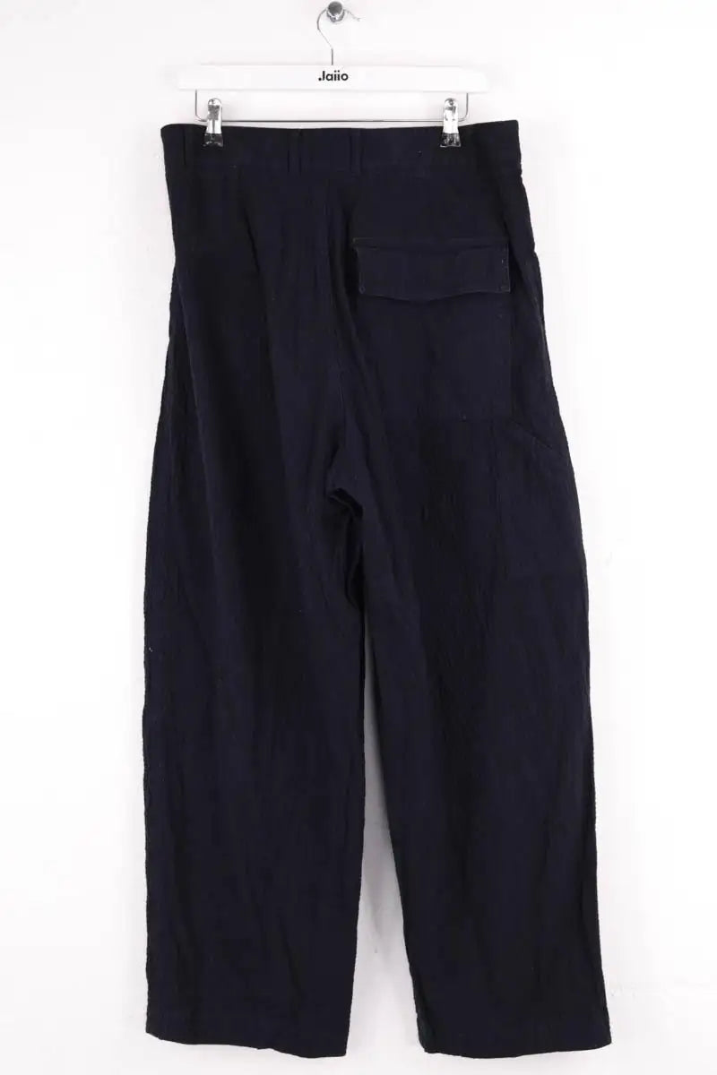 Pantalon large Eat Dust Noir en Coton