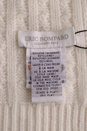 Écharpe Eric Bompard Beige en Cachemire