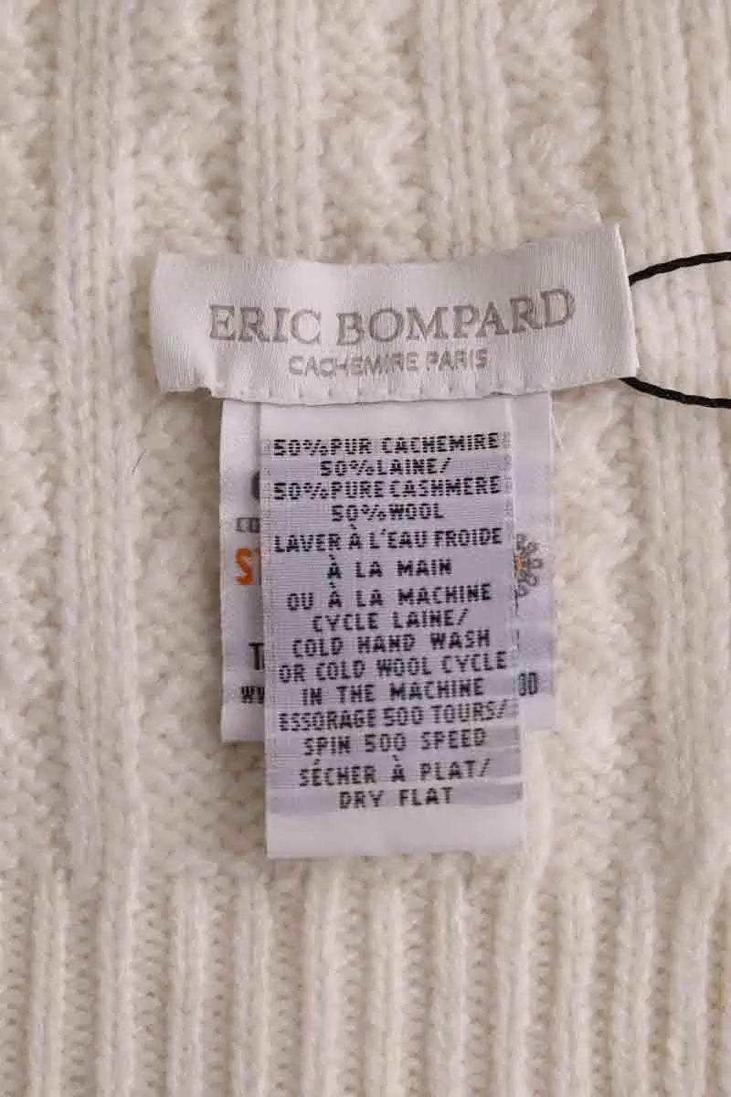 Écharpe Eric Bompard Beige en Cachemire