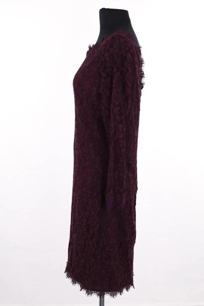 Robe Diane Von Furstenberg Violet en Synthétique