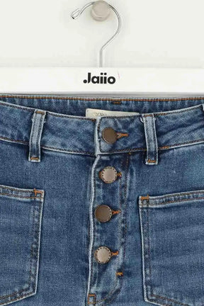 Jean bootcut Maje Bleu en Coton