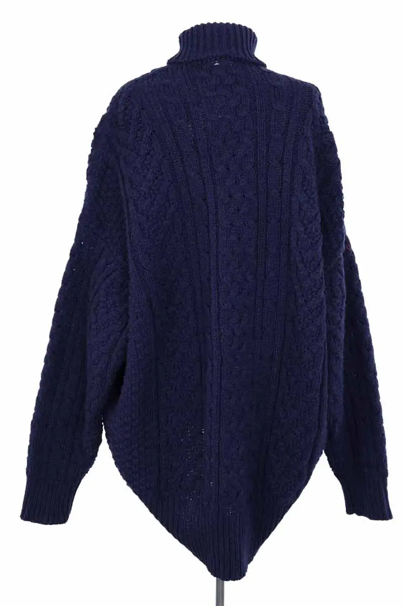 Pull Comme Des Garçons Bleu en Laine