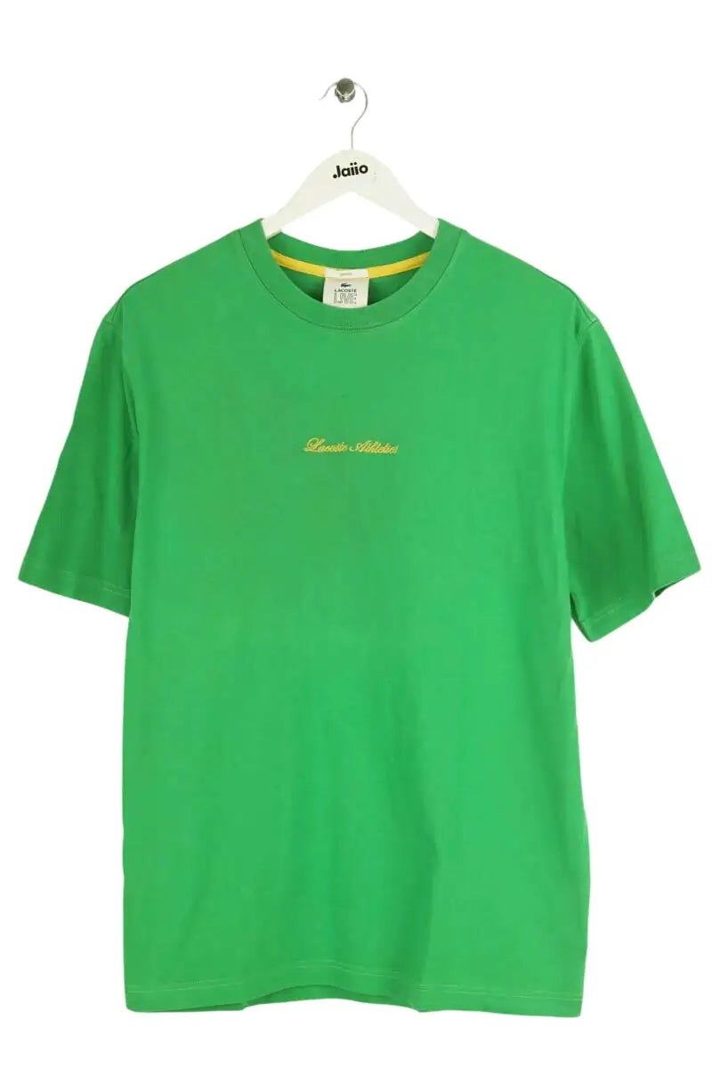 T-shirt Lacoste Vert en Coton, taille S - Seconde Main