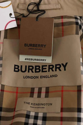 Trench-coat Burberry Camel en Synthétique