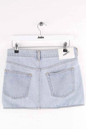 Mini jupe Coperni Bleu en Coton