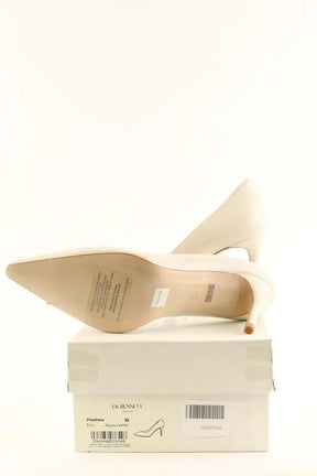 Talons LK Bennett Floret new Ecru en Cuir
