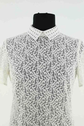 Blouse The Kooples Blanc en Coton