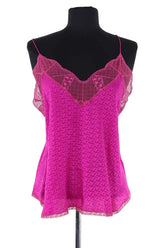 Top sans manche Zadig & Voltaire Violet en Soie, taille S - Seconde Main