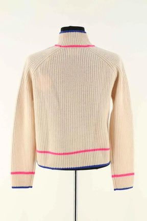 Pull From Future Blanc en Cachemire