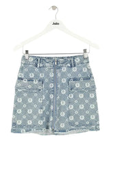 Jupe Maje Bleu en Coton, taille S - Seconde Main